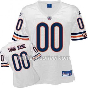 Nainen Chicago Bears NFL Pelipaita Custom Valkoinen 